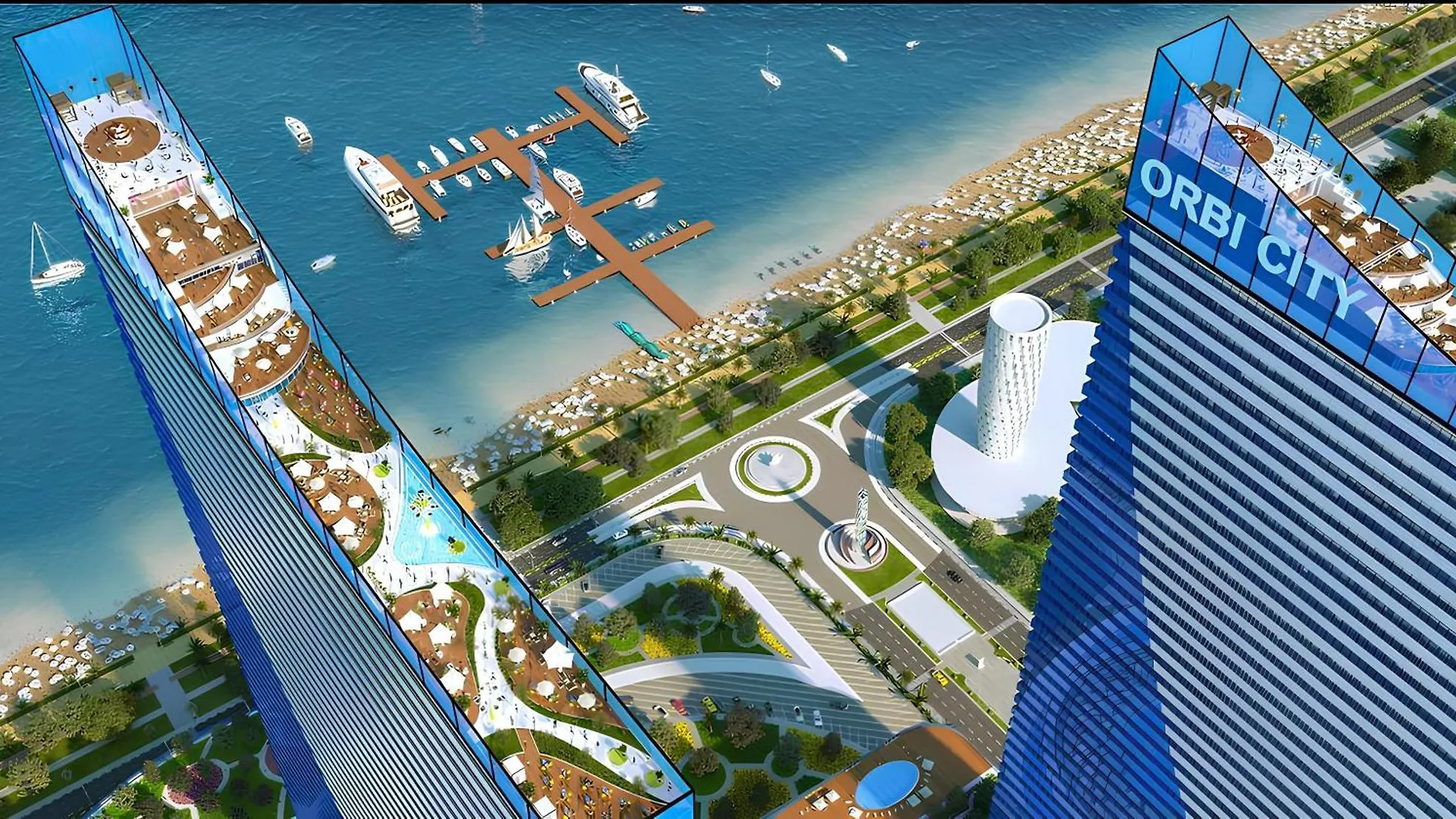 Panorama City Center Suite Sea View Batumi Georgia